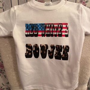6-12 month baby girl Fourth of July tshirt!